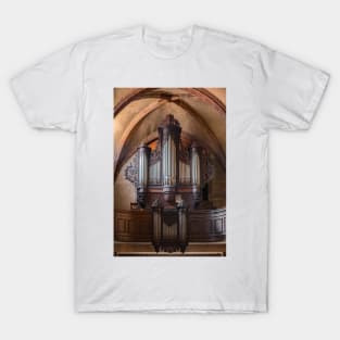 Organ of Sainte-Croix Church - Kaysersberg, France T-Shirt